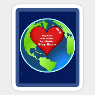 Stay at Home Sticker